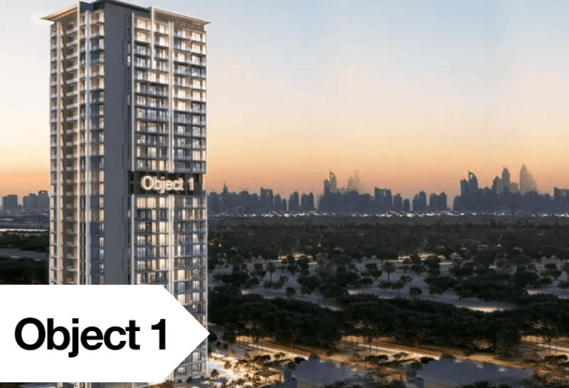 off plan properties in Dubai developed by Object 1